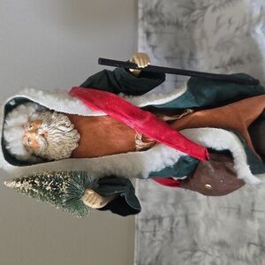 VILLAGE ART FATHER CHRISTMAS